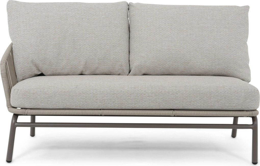 Hoek loungeset 5 personen Rope Taupe  Coco Livo