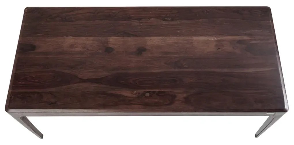 Retro Eettafel Donker Hout 200x100 Cm - 200 X 100cm.