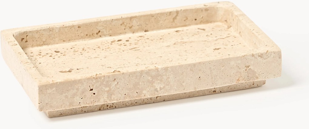 Travertijnen zeepbakje Susan
