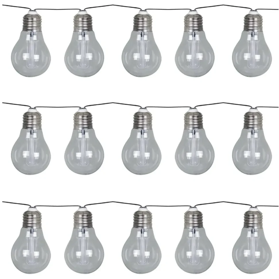 Luxform Lichtsnoer Corfu solar LED transparant