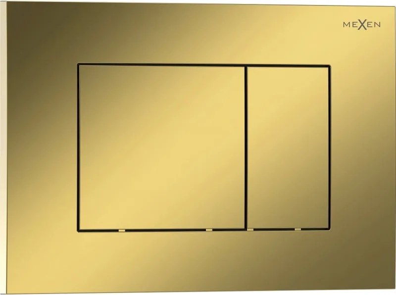 Mexen Tex 02 spoelknop, goud champagne glanzend - 6102-08