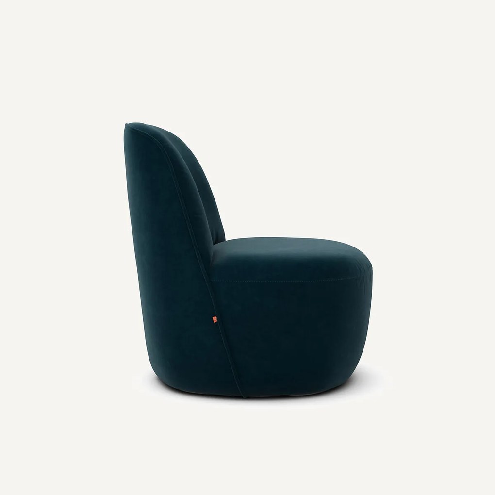 Fluwelen draaifauteuil Rosebury