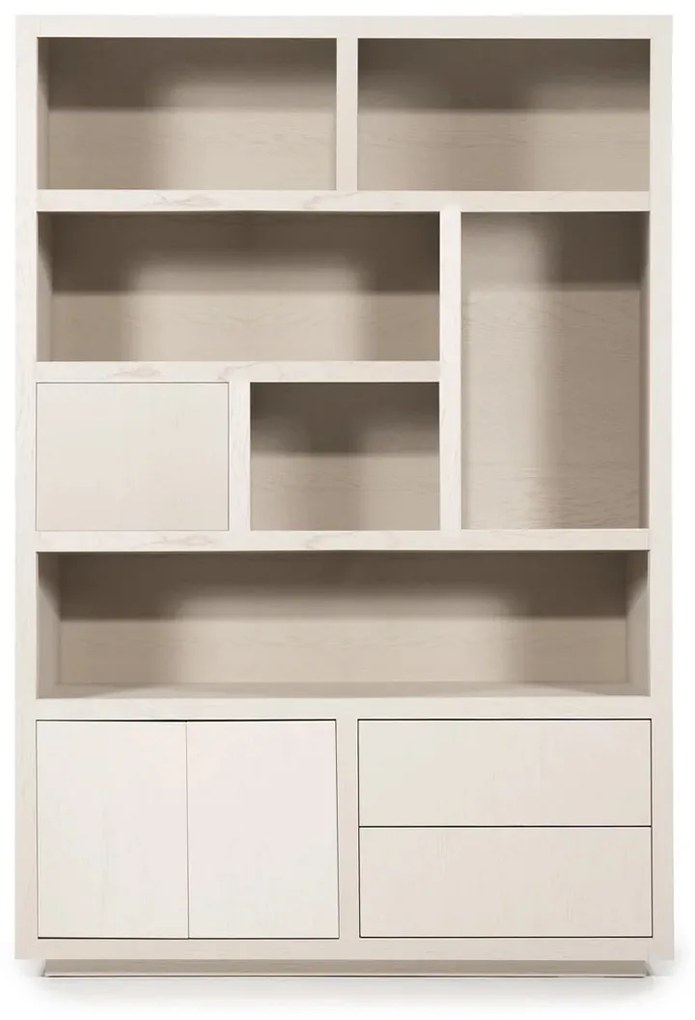 Vakkenkast Taupe Eiken 150 Cm - 150x42x220cm.