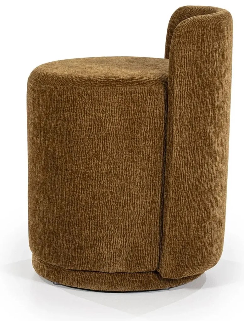 By-Boo Marque Moderne Scandinavische Poef Mosterd