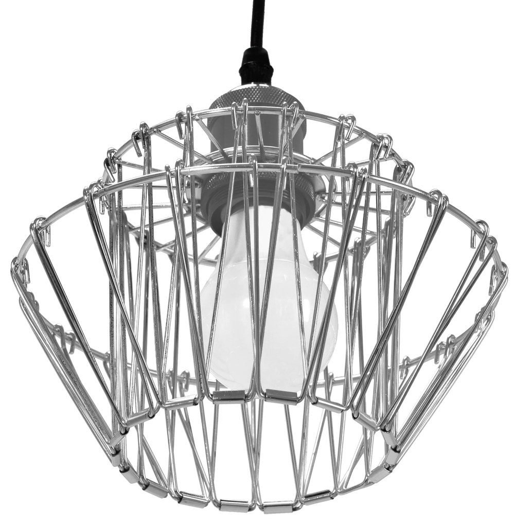 Hangende Plafondlamp APP943-1CP Set Chroom