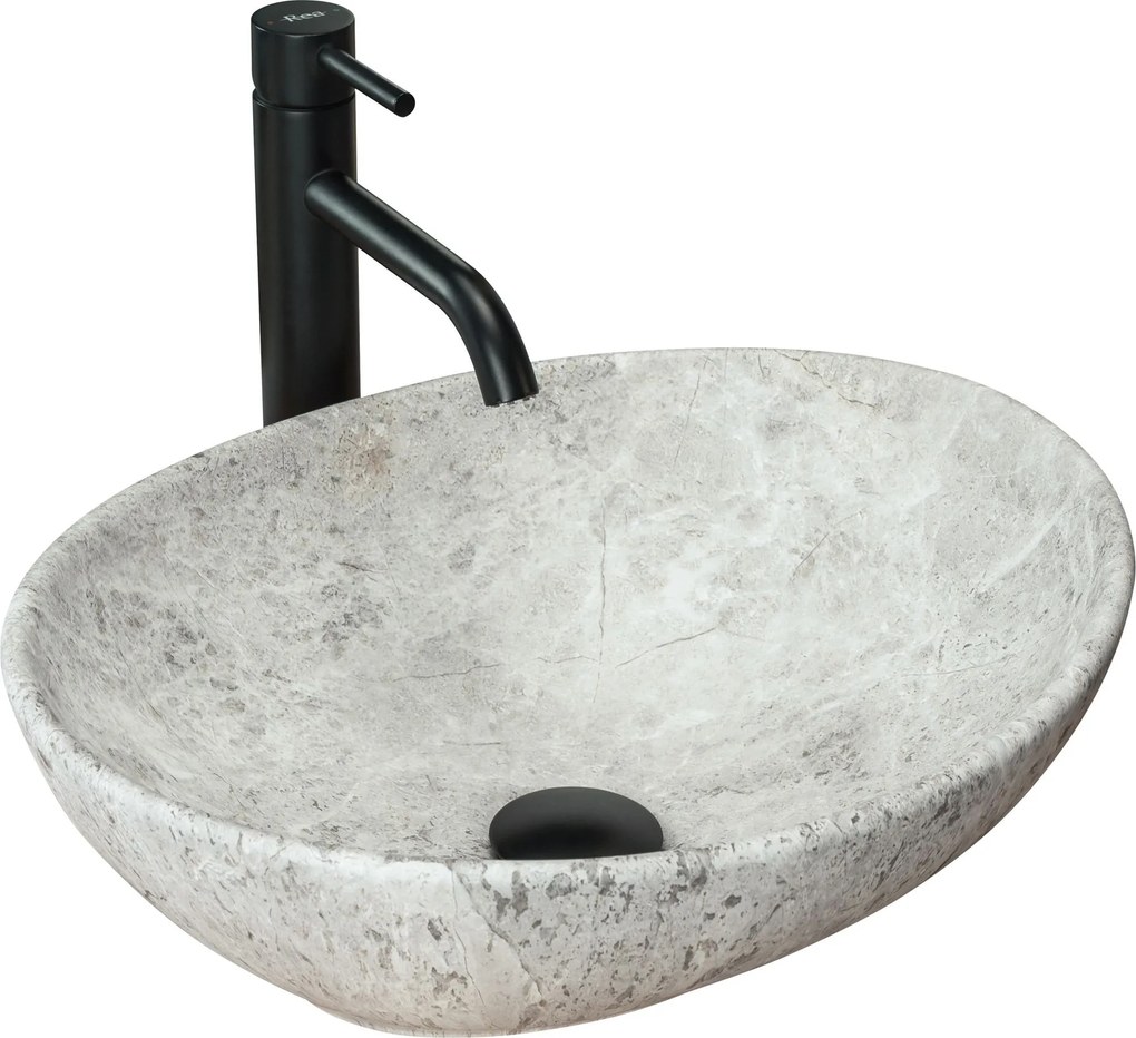 Opzetwastafel Rea Sofia Light Stone