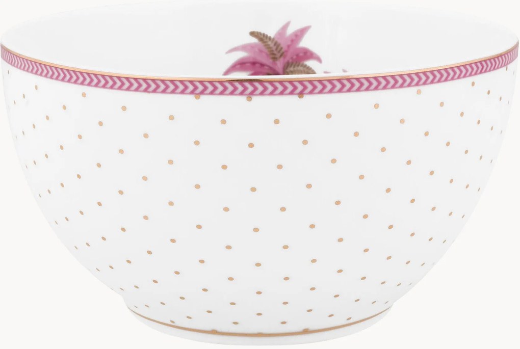 Porseleinen kleine schalen Jolie Dots, 2-delig