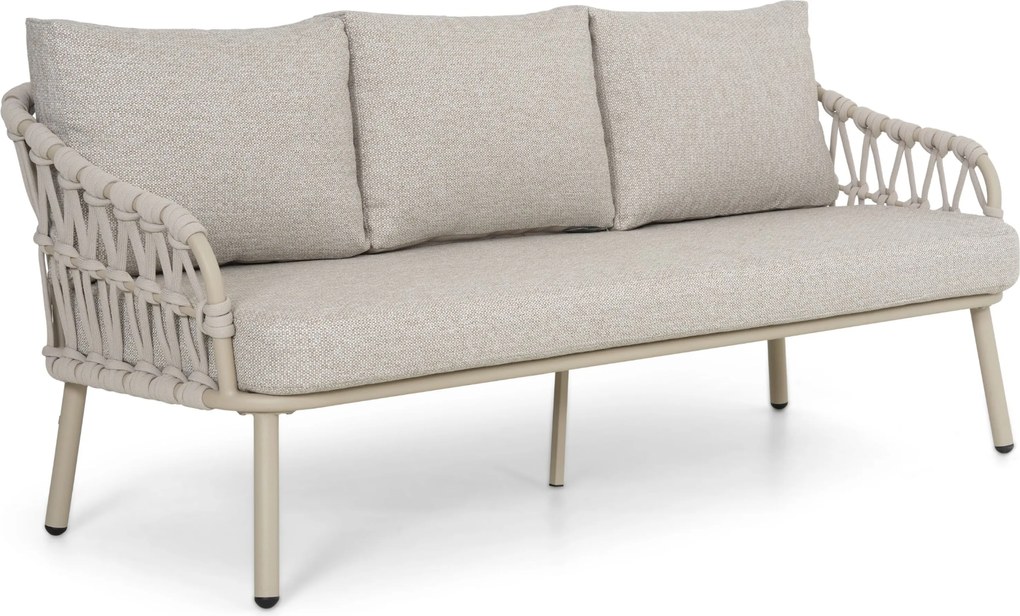 Stoel en Bank Loungeset  Rope Zand/Beige   Coco