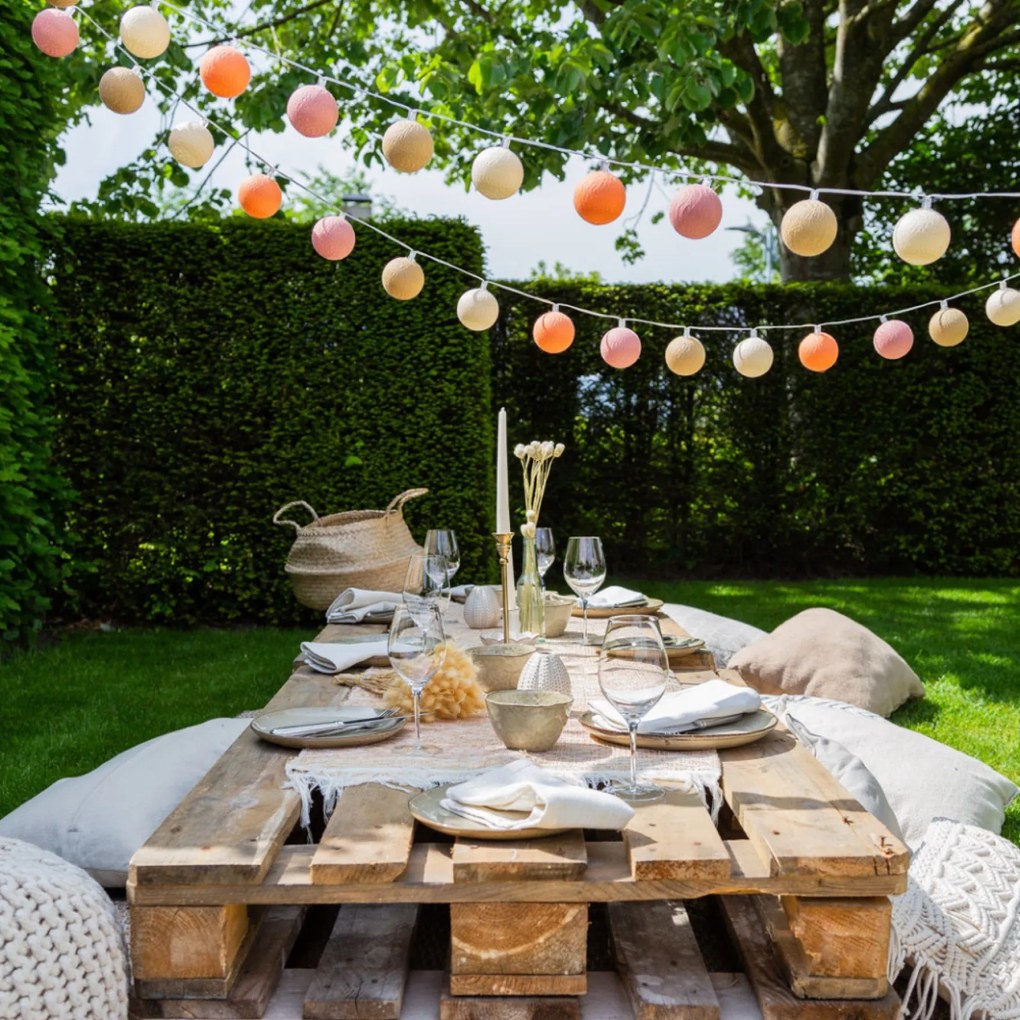 Cotton Ball Lights Outdoor lichtslinger - Starter Kit - Dulce