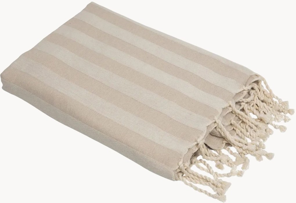 Jacquard katoenen hamamdoek Capri