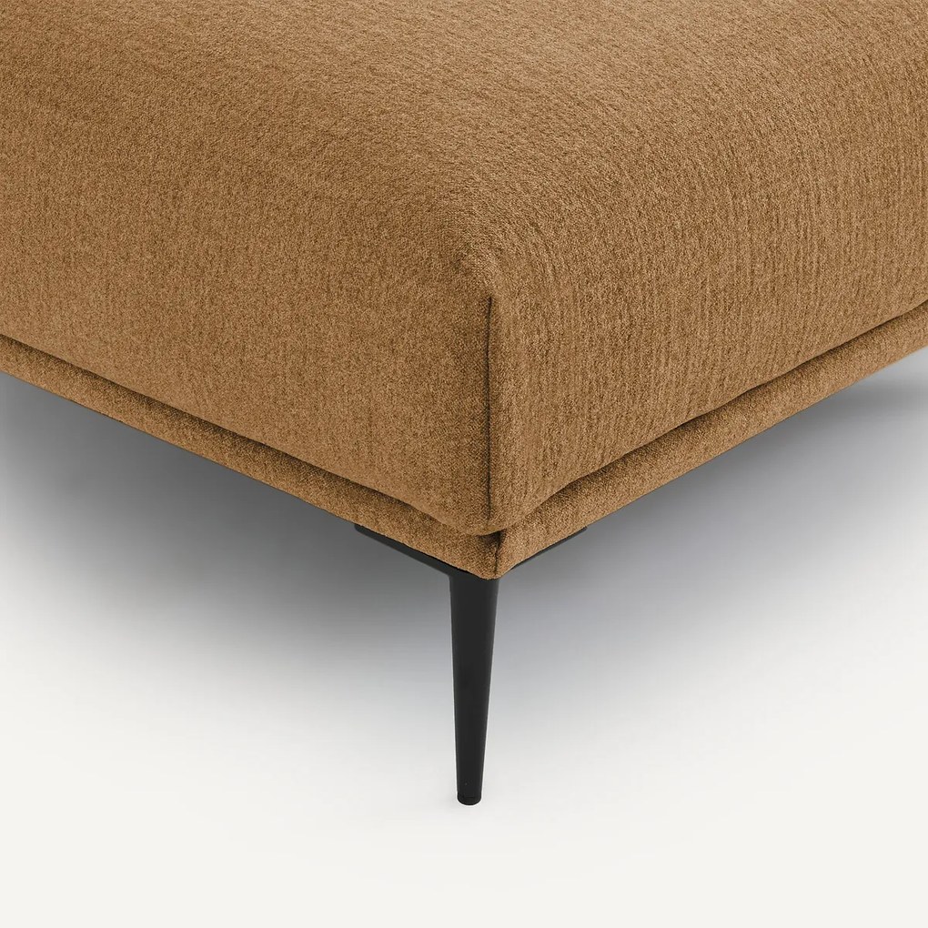 XL voetensteun, in gerecyclede chenille, OSCAR, ontwerp door Emmanuel Gallina