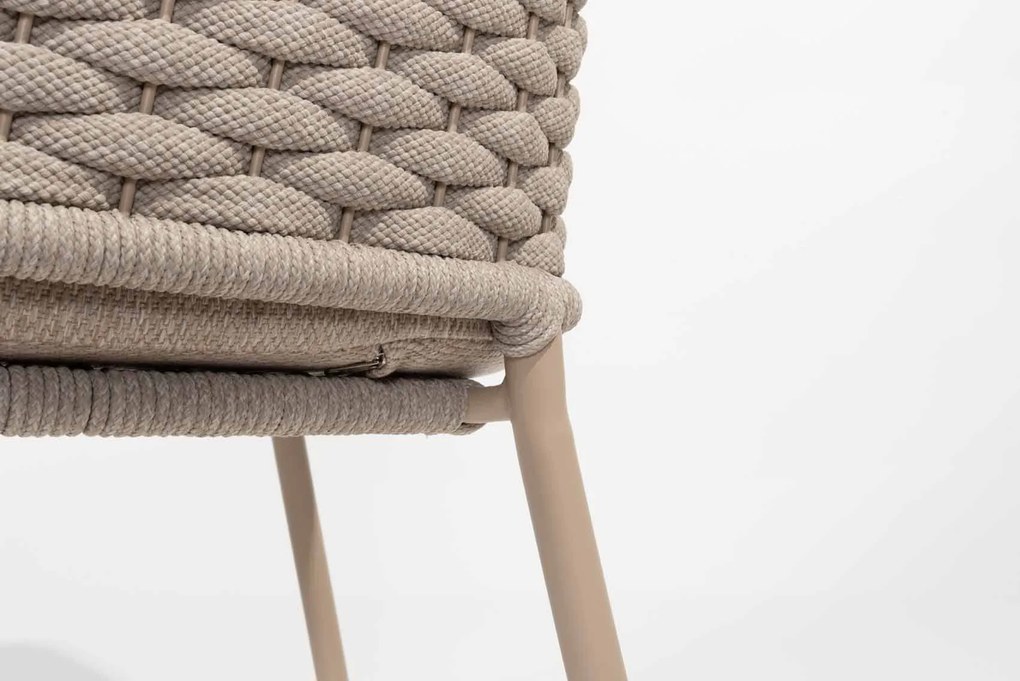 4 Seasons Outdoor Eros tuinstoel latte SALE  Tuinstoel    beige weerbestendig