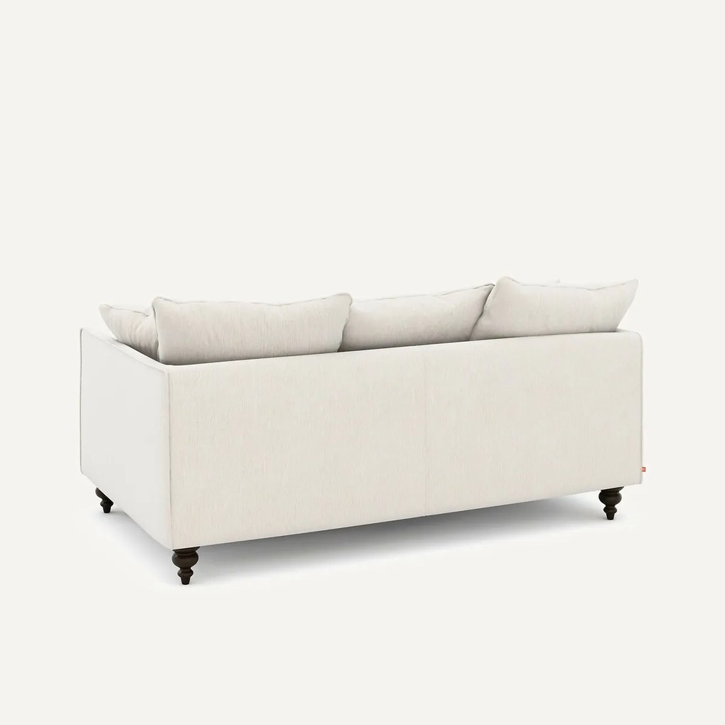 Compacte fluwelen chenille bank, Lazare