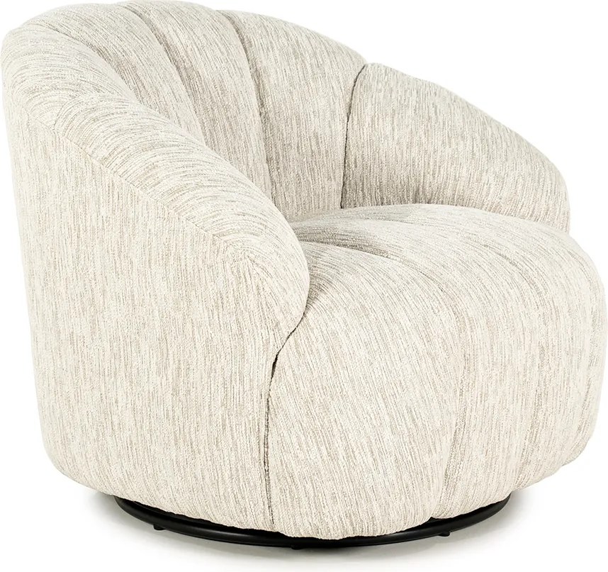 Schelpvormig Fauteuil Beige