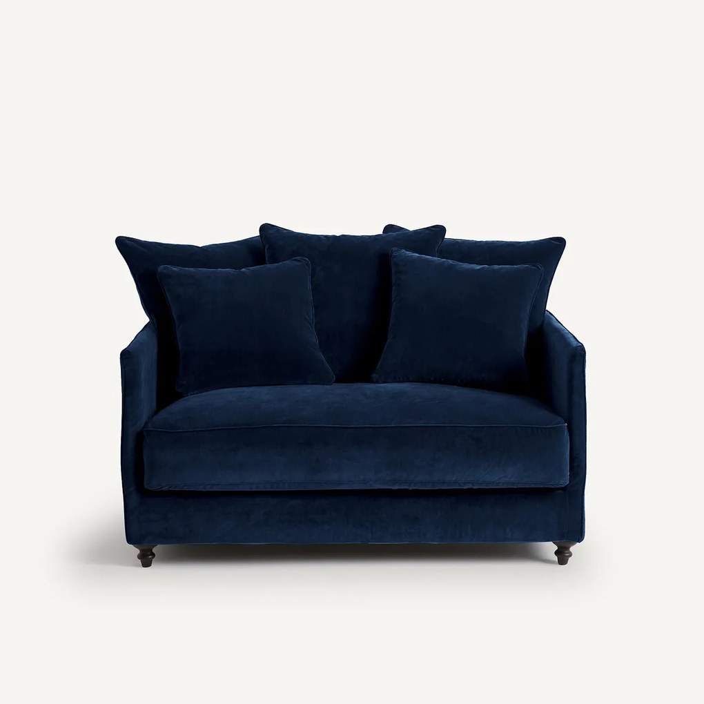 2-zits omvormbare zetel van fluweel, Lazare