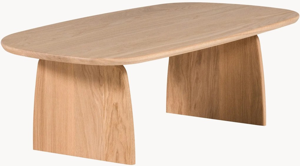 Ovale salontafel Tablo van eikenhout