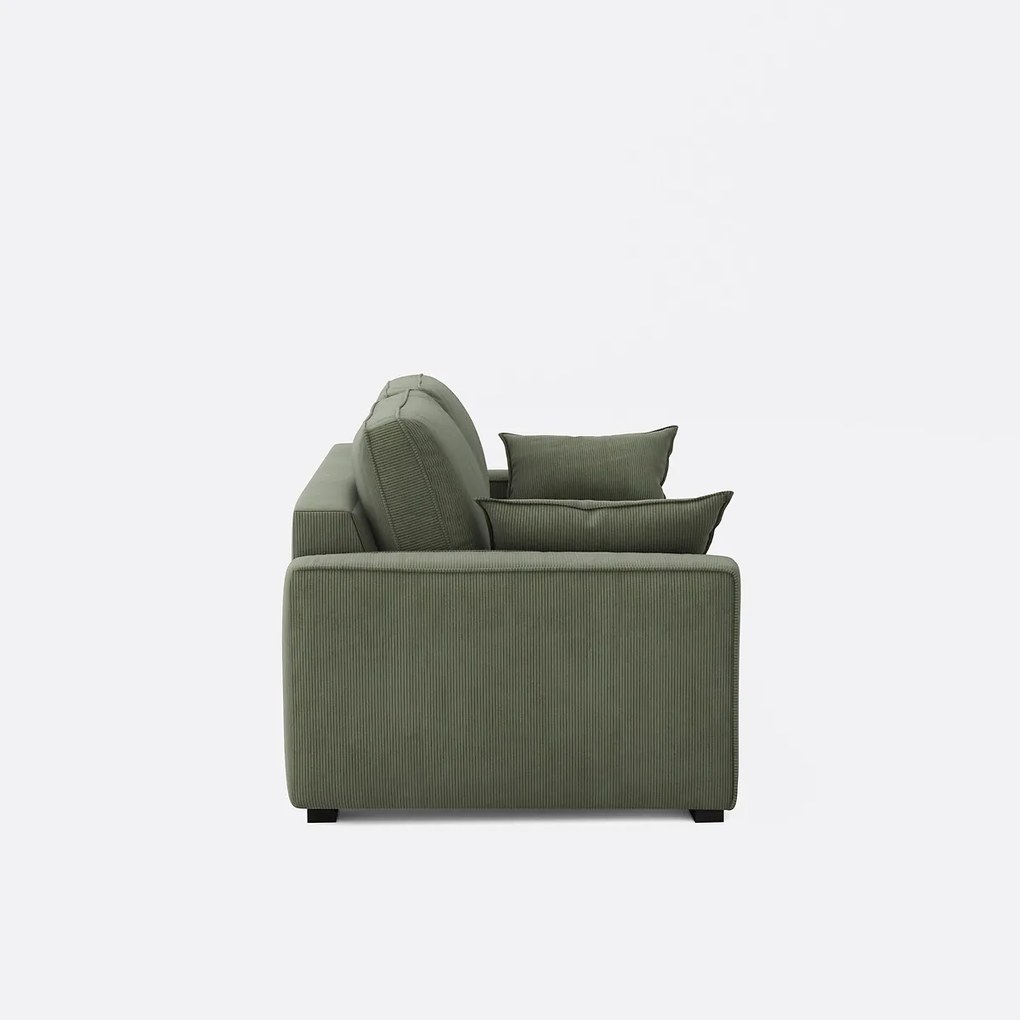 Slaapbank fluweel Comfort Bultex®, Cecilia