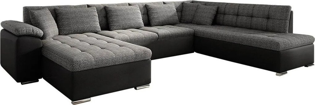 Hoekbank Comfivo Gemma II, Aanwezig, Afwezig, 348x205x76cm, 143.5 kg, Poten: Kunststof