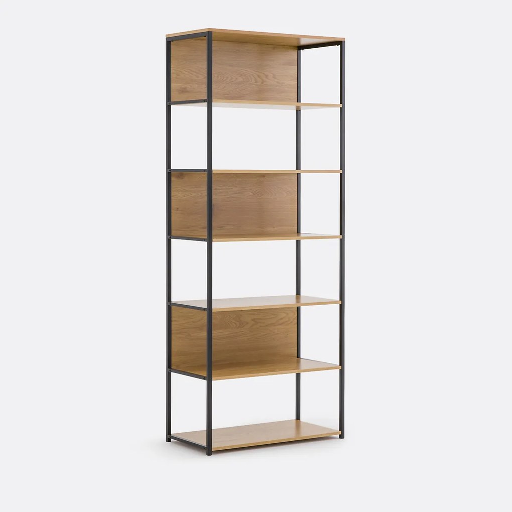 Kleedkastmodule, 3 bergvakken, 6 legplanken, OAKI