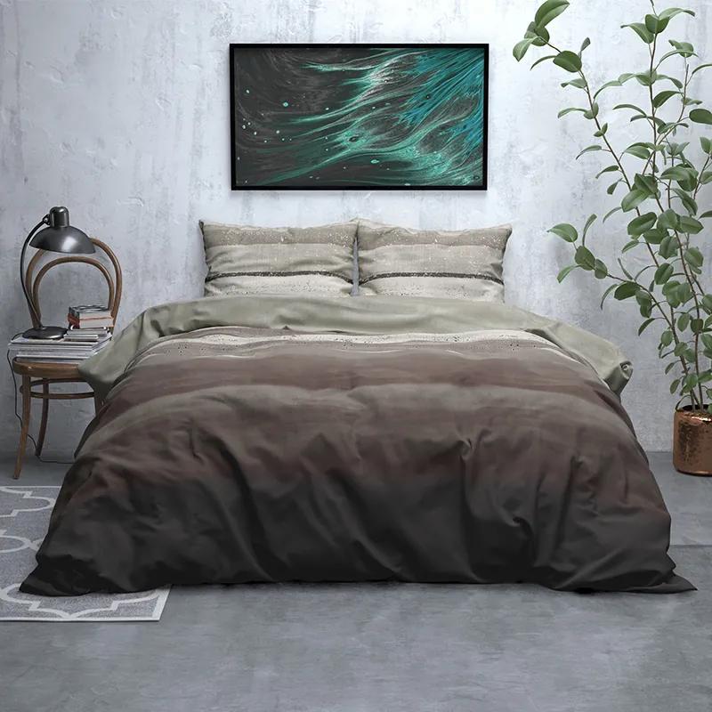 Sleeptime Elegance Marcus - Verwarmend Flanel - Taupe Lits-jumeaux (240 x 200/220 cm + 2 kussenslopen) Dekbedovertrek