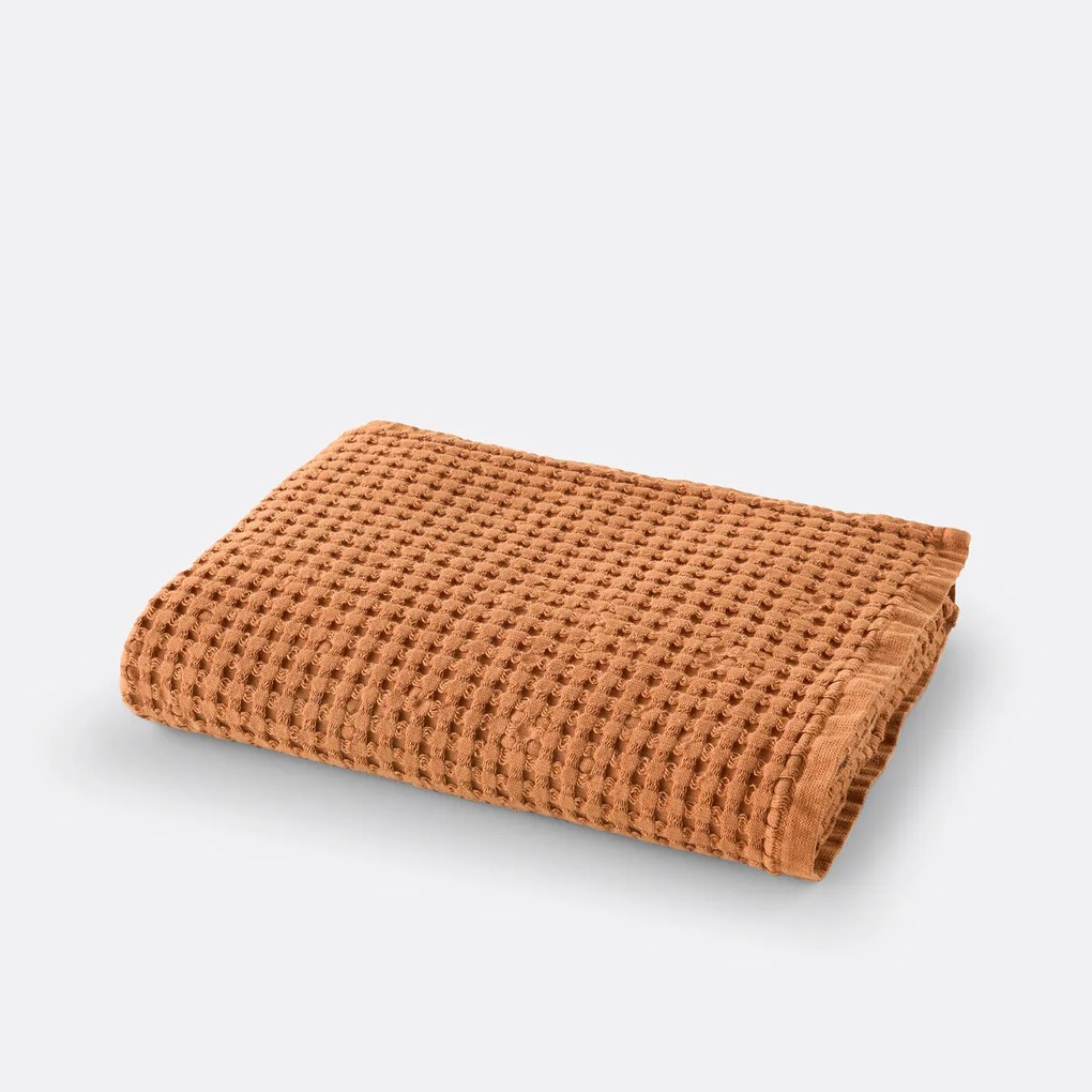 Badlaken in katoen met gewafeld effect, Tifli