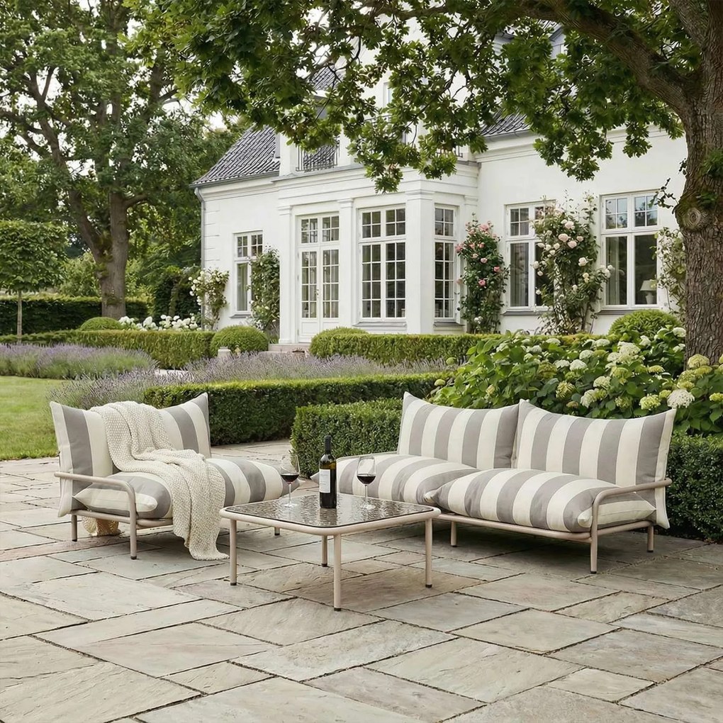 Mollis Lounge Zitzak 2 Seater Outdoor - Renesse Taupe