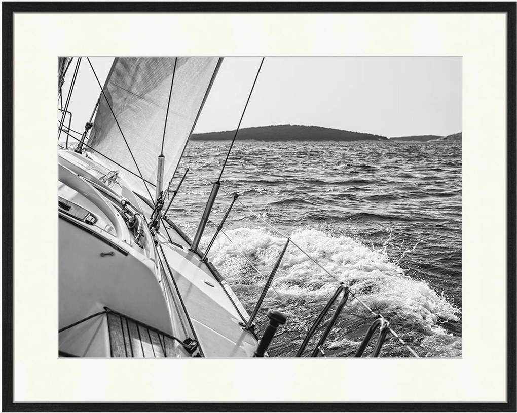 Ingelijste foto Sailing