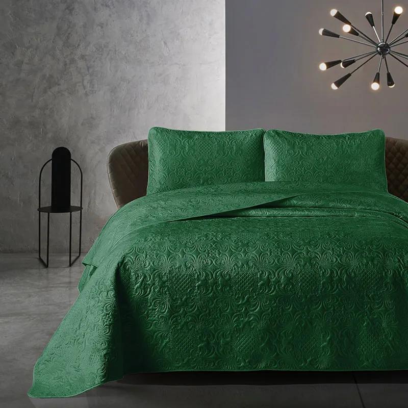 DreamHouse Bedding Bedsprei - Velvet Clara - Groen 180 x 250 cm