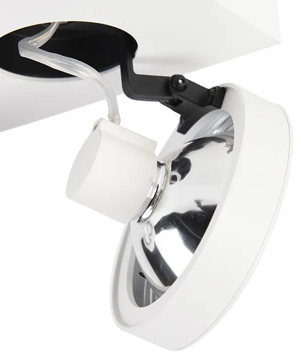 Moderne Spot / Opbouwspot / Plafondspot wit draai- en kantelbaar - Ga 2 Modern G9 Binnenverlichting Lamp