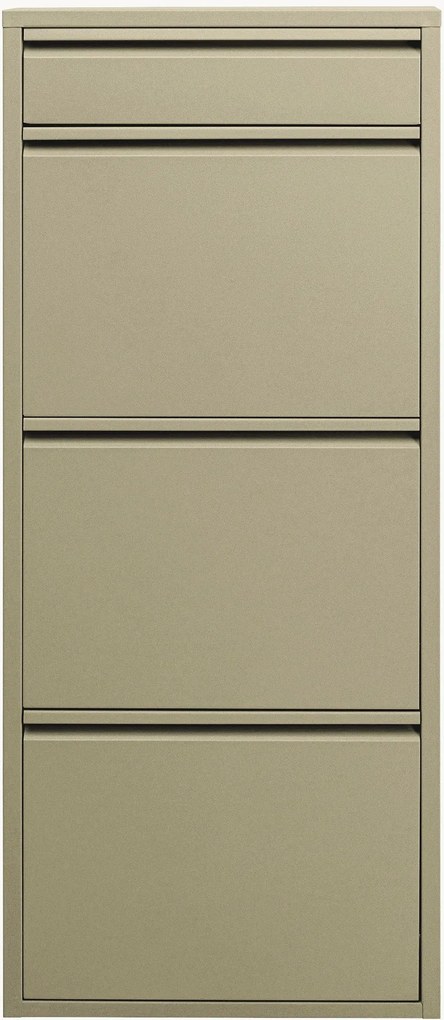 Wand schoenenkast Caruso met opklapbare planken