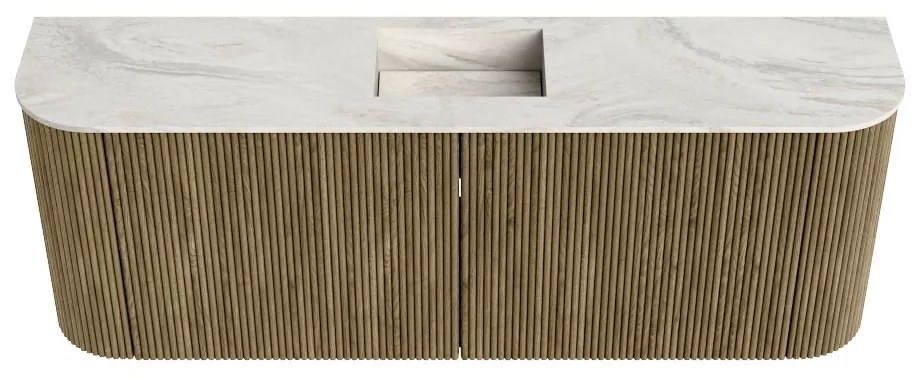 Mondiaz Joya DLux 115cm toiletmeubel ronding links/rechts dusk met wastafel faye midden 1 kraangat ostra