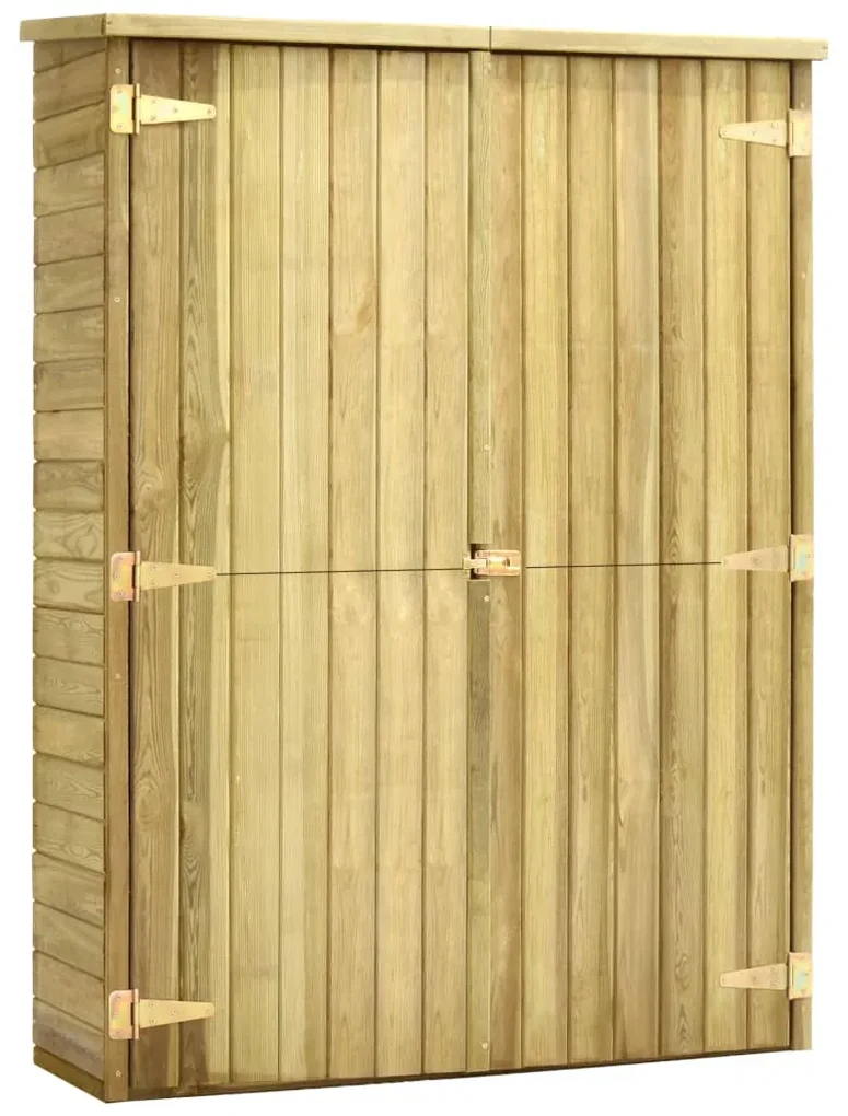 vidaXL Tuinschuur 123x50x171 cm geïmpregneerd grenenhout