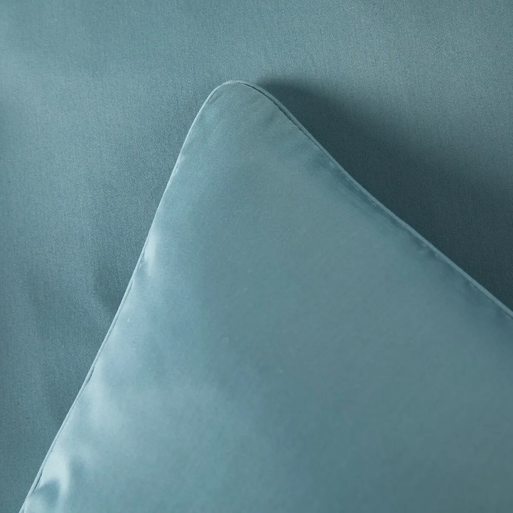 Kussensloop in katoensatijn, 153 draden, Opale