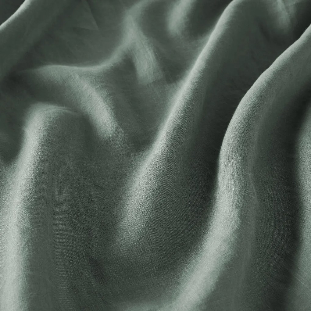 Gordijn in gewassen linnen met oogjes Onega