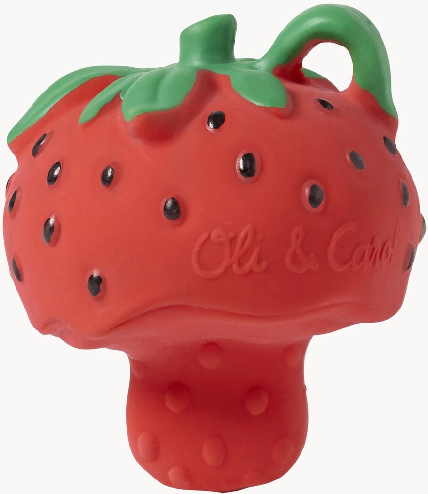 Handgemaakte bijtring Sweetie the Strawberry