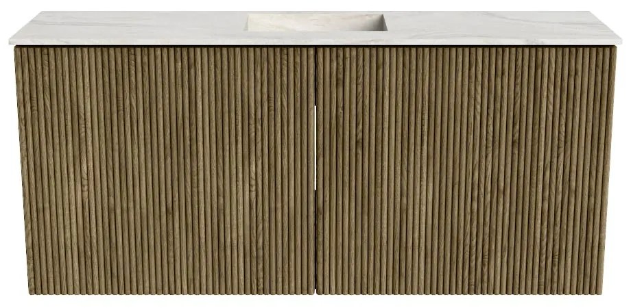 Mondiaz Joya DLux 90cm toiletmeubel dusk met wastafel faye midden zonder kraangat ostra
