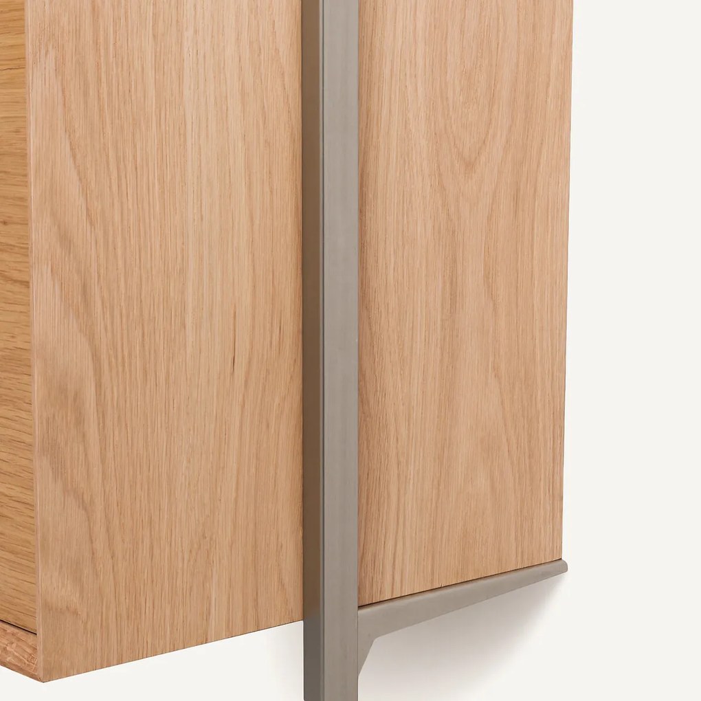 Lade B60 x D42 cm eikenfineer, Archivita XL