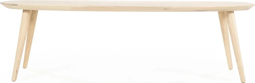 Eiken Eettafel Met Afgeronde Hoeken 300 Cm - 300 X 100cm.