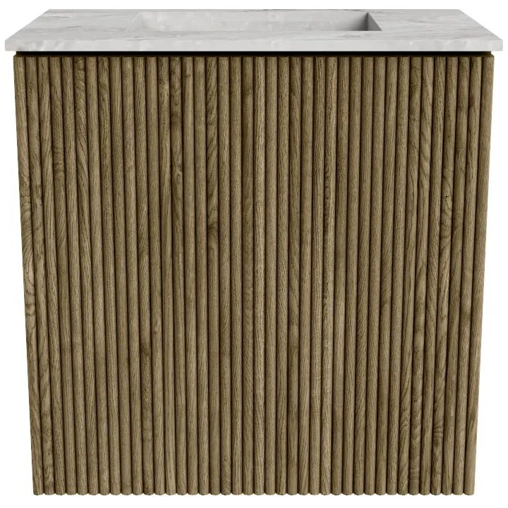 Mondiaz Joya DLux 40cm toiletmeubel dusk met wastafel faye midden zonder kraangat glace