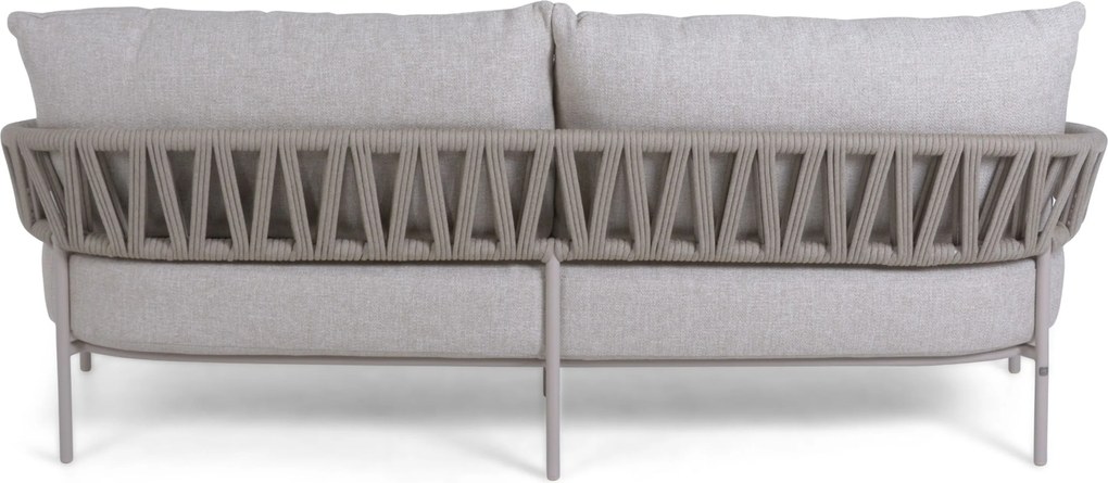 Stoel en Bank Loungeset 5 personen Rope Taupe  4 Seasons Outdoor Calma/Fire