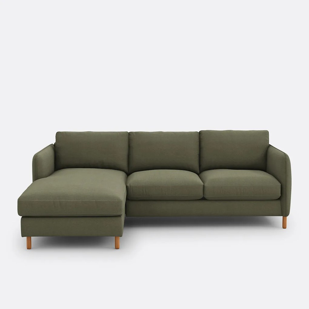 Polyester hoekbank links, Loméo