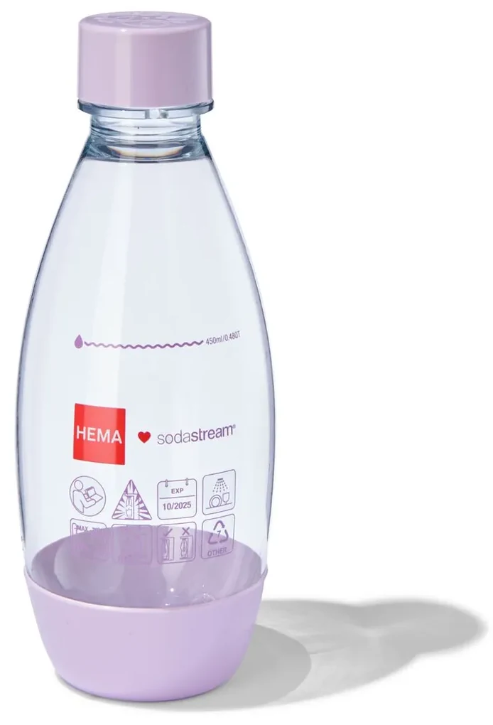 HEMA SodaStream Kunststof Fles Lila 0.5L