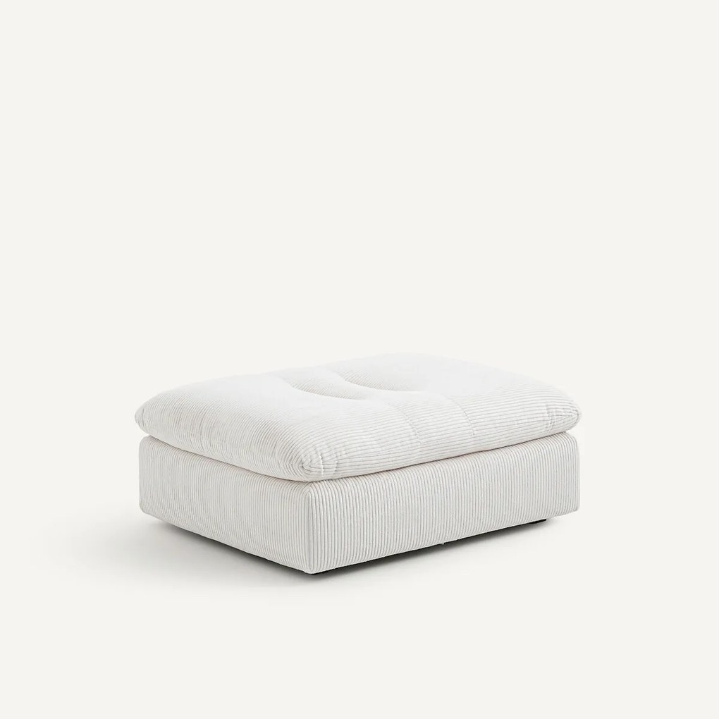 Modulaire voetensteun in geribd polyester, Giuliano