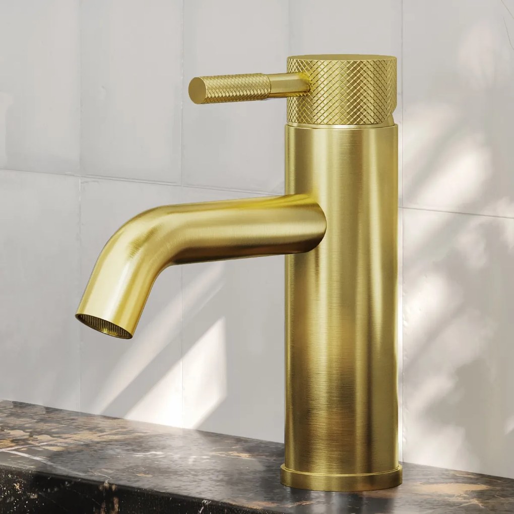 Saniclear Brass Curved hendel voor Plus wastafelkranen (SK35605 en SK35611)