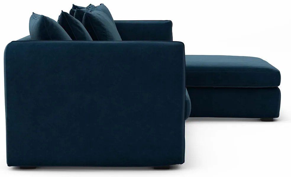 Hoekbank in fluweel, Neo Chiquito