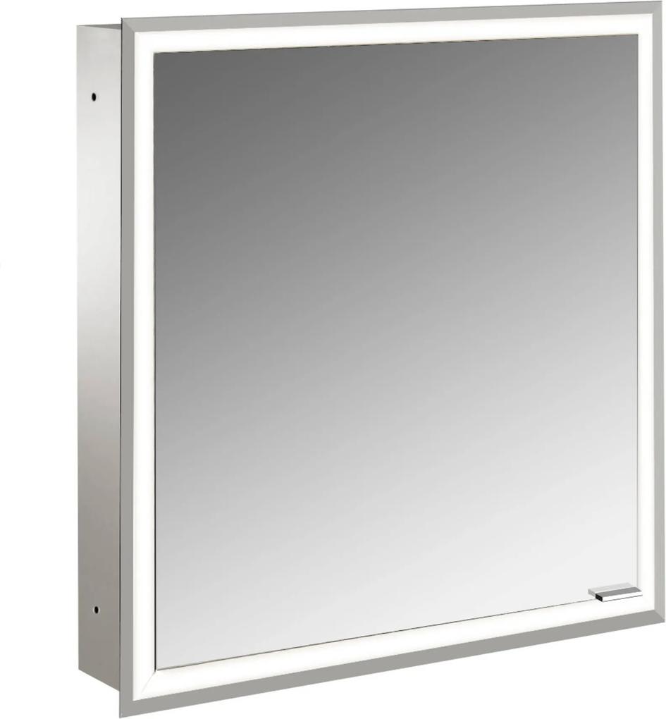 Asis Prime inbouw spiegelkast met led verlichting 63x73 cm