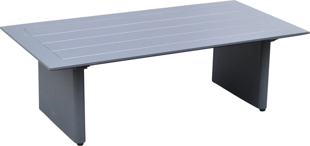 Avellino lounge tuintafel 120x61xH40 cm aluminium antraciet