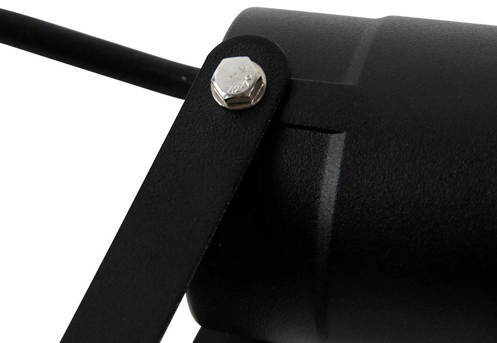 Industriële smart prikspot zwart incl. WiFi GU10 IP65 - Basic