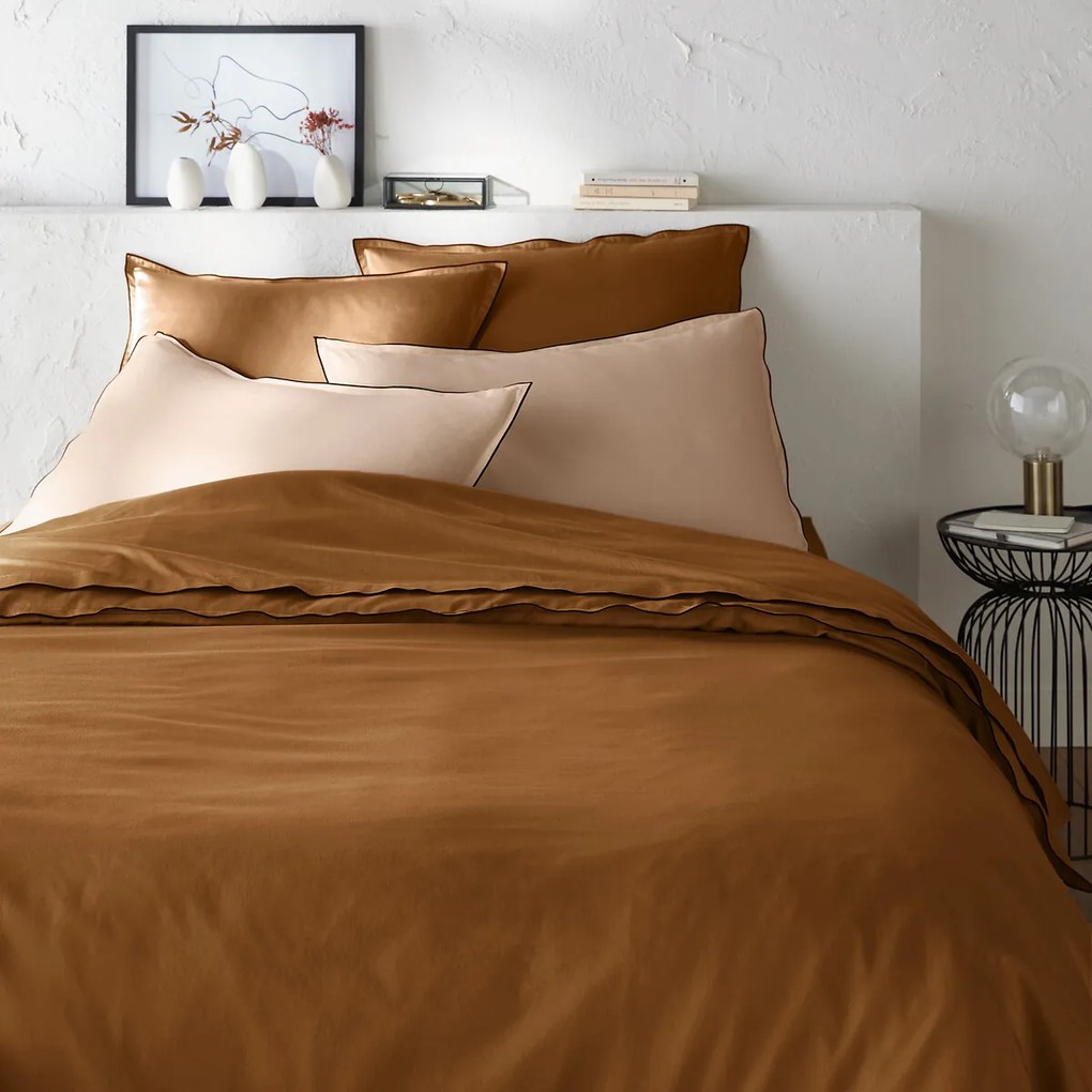 Dekbedovertrek van gewassen katoensatijn, 118 draden, Victor uni