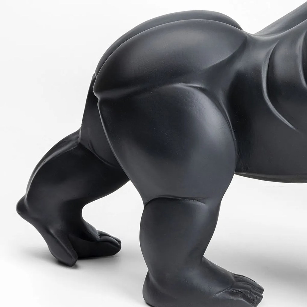Kare Design Proud Gorilla Black Zwart Gorillabeeld